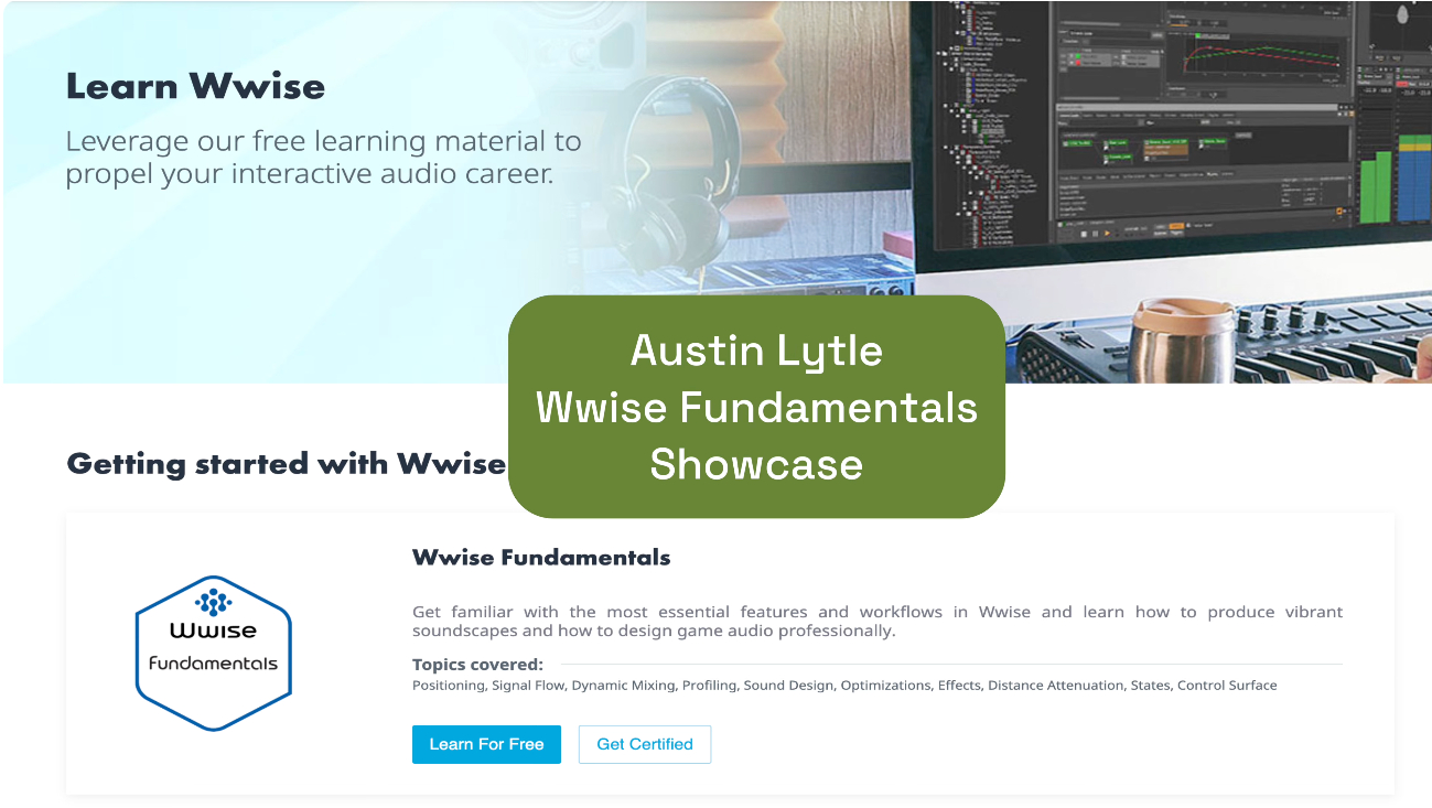 Wwise Certification